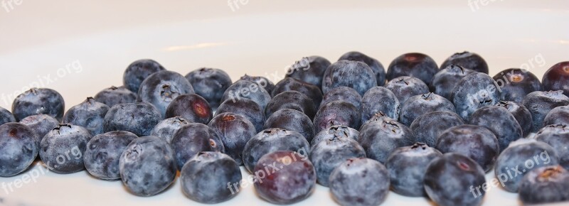 Blueberries Berry Fruit Food Healthy Fresh