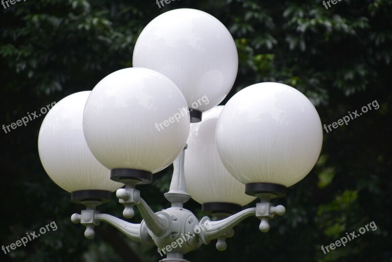 Floor Lamp Park Viet Nam Free Photos