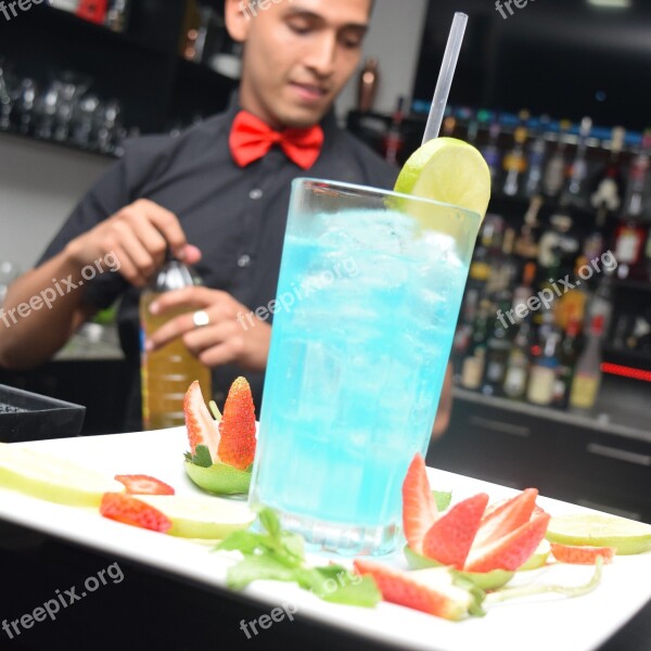 Waiter Bar Mixology Cocktail Barman