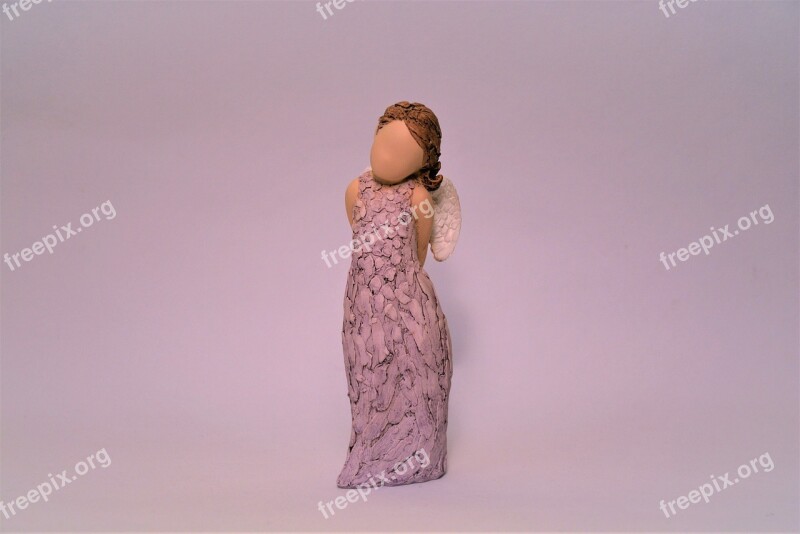 Arora Statuette Angel Figurine Without A Face