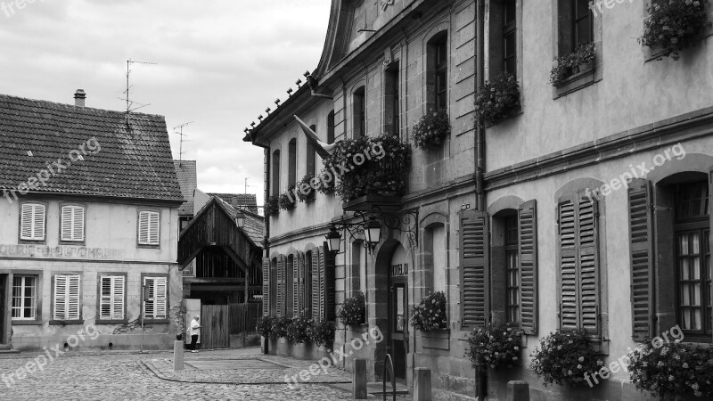 France Historic House Alsace Village Free Photos