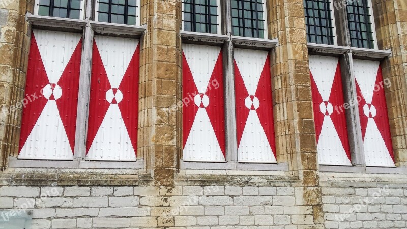 Netherlands Bergen Op Zoom Facade House Window