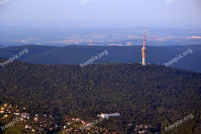 Baranya Pecs Tv-tower Mecsek Hops