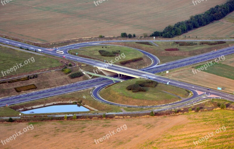 M60 Motorway Highway 58 Intersection Pagan Pecs