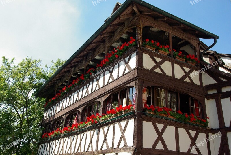 Alsace Strasbourg Timbered House Medieval Town Free Photos