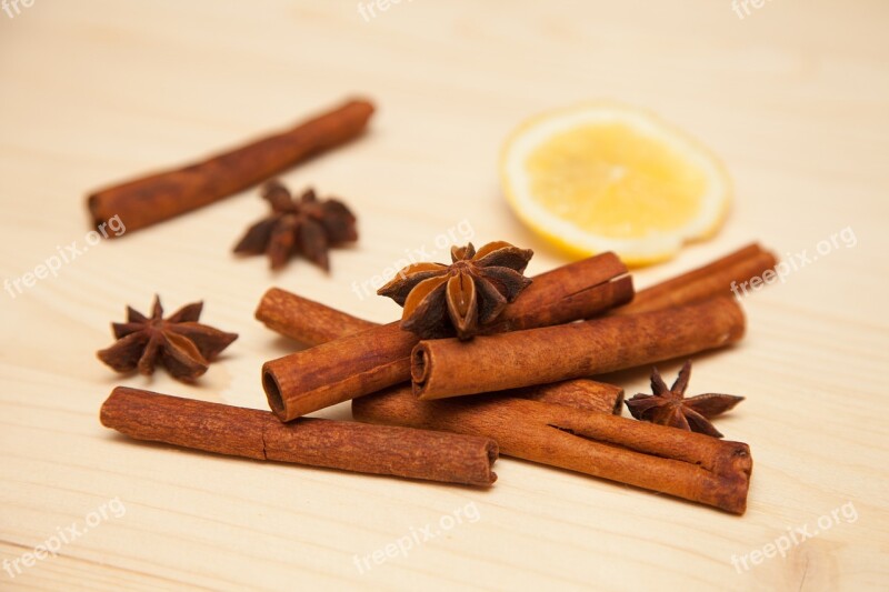 Cinnamon Lemon Anise Seasonings Spices