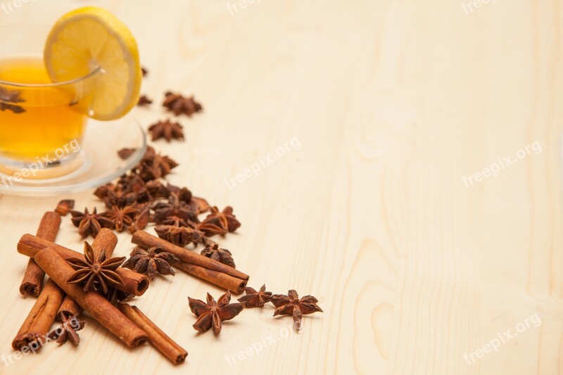 Cinnamon Lemon Anise Seasonings Spices