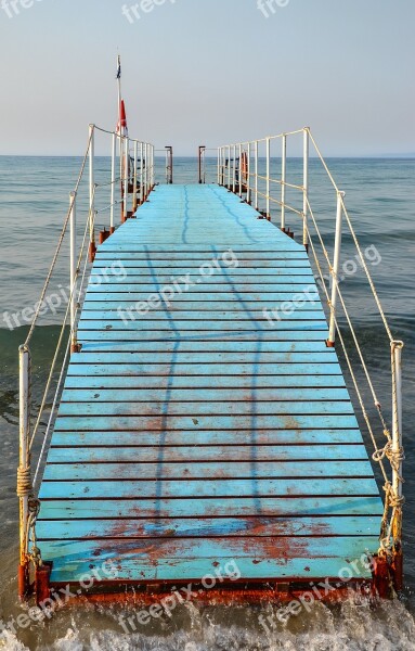 Jetty Web Boardwalk Pier Wood