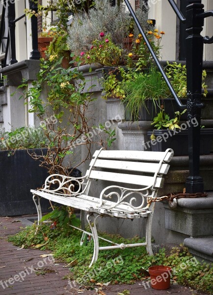 Bank Bench Break Amsterdam Sit