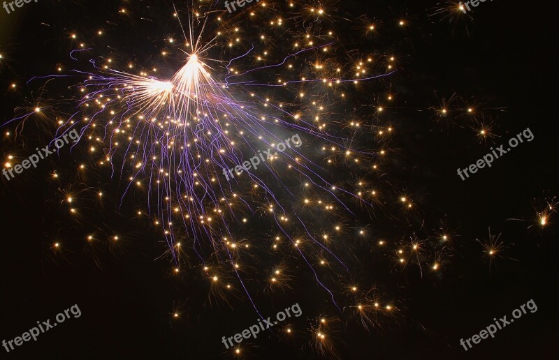 Fireworks Old And New Background Free Photos