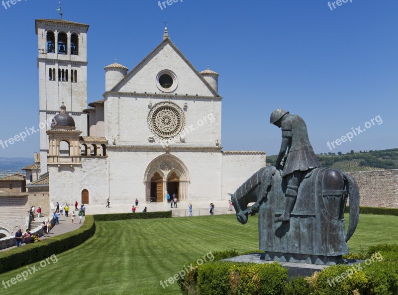 Basil San Francesco D'assisi Assisi Church Knight