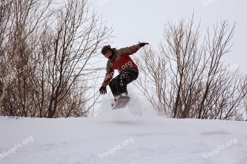 Snowboarding Winter Snow Snowboarder Mountain