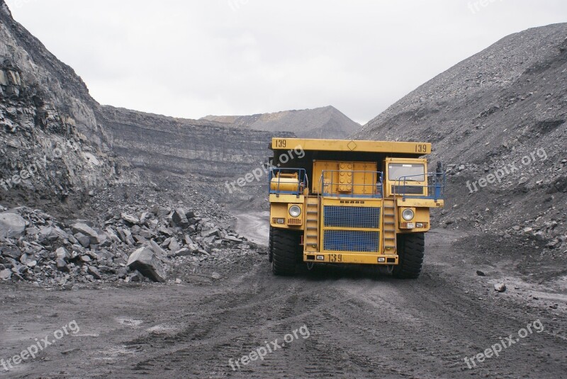 Production Coal Mining Minerals Outdoor Colliery Dump Truck Belaz