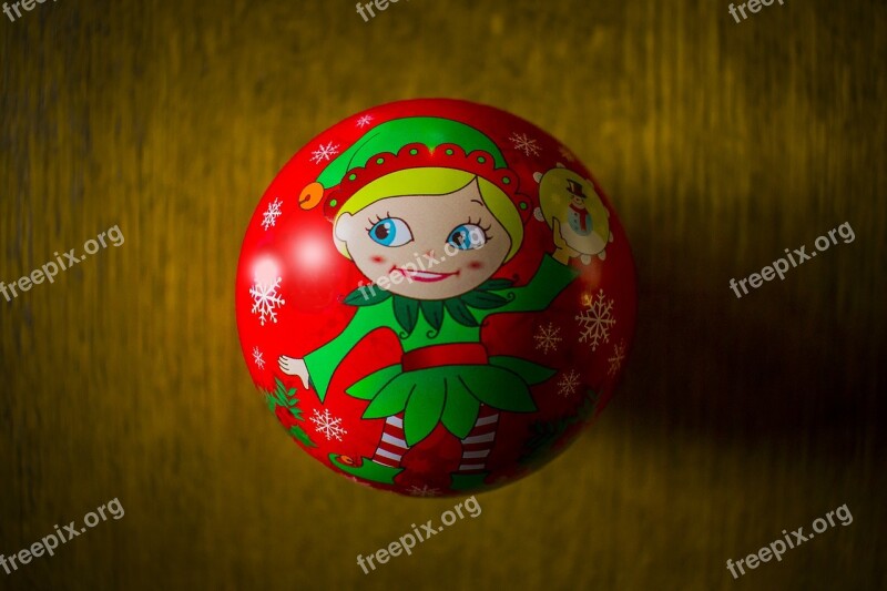 Christmas Wreath Ball Decoration Harlequin