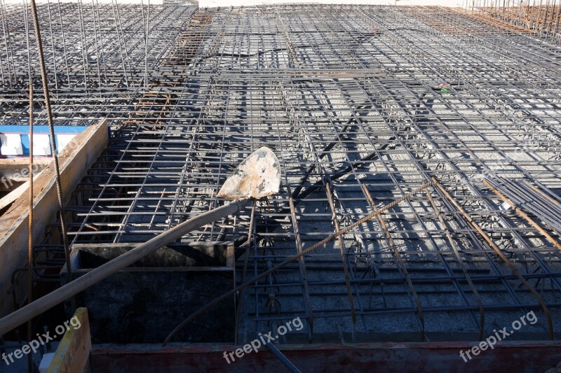 Site Blade Steel Reinforcement Concrete