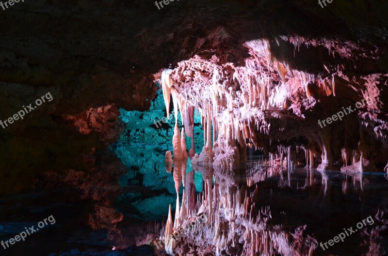 Cave Stalagmite Stalactite Tourism Ancient