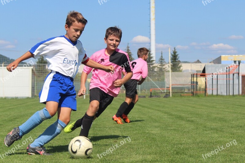 Football Pupils Younger Pupils Fk Rajec Slovakia