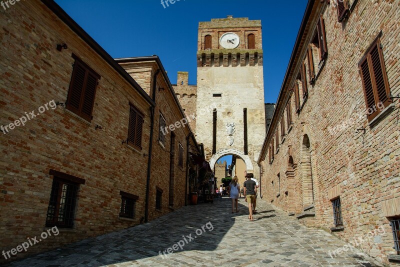 Gradara City Medieval Free Photos