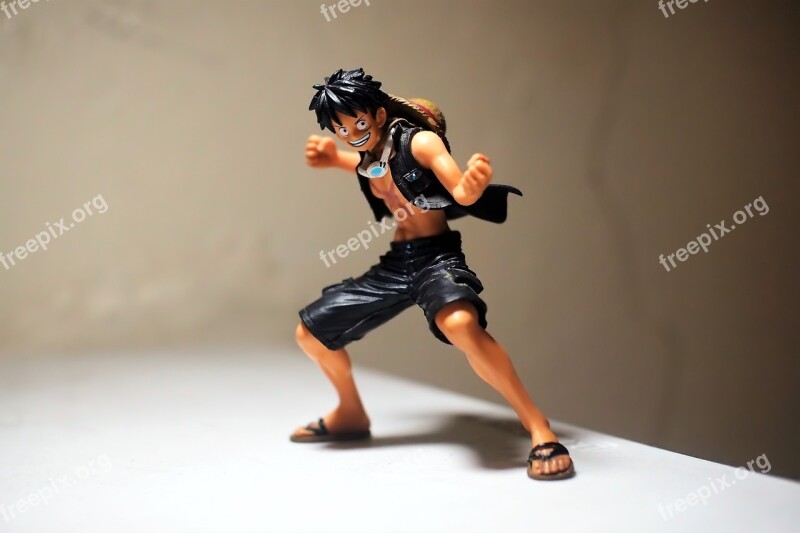 Luffy Toy Figurine Male Young