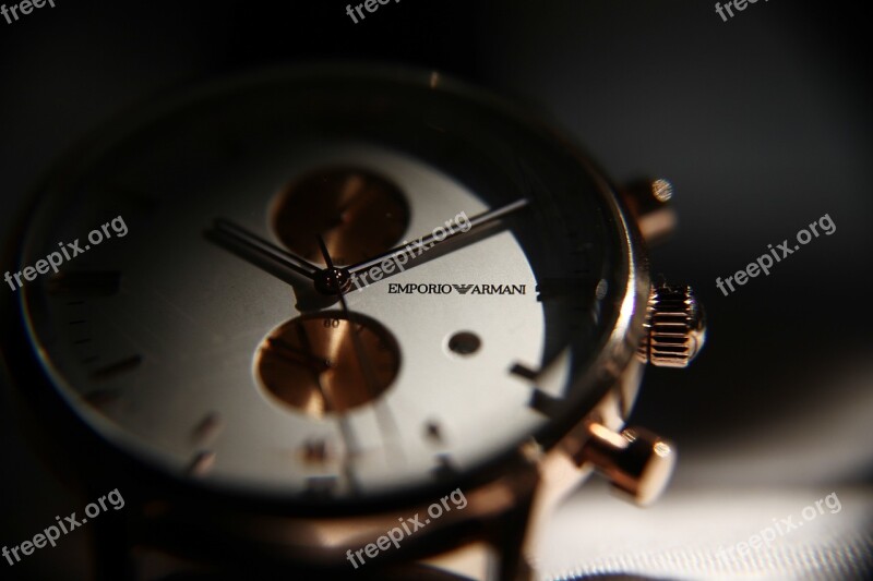 Watch Armani Jewelry Elegant Clock