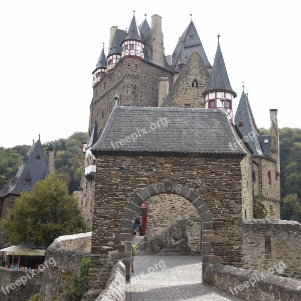 Burg Eltz Rhine Castle Archway Germany