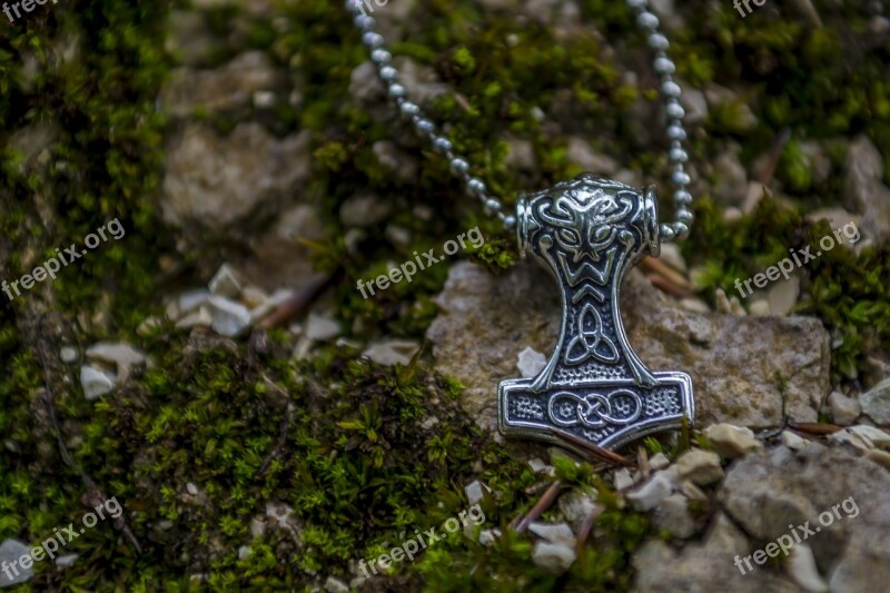 Viking Thor Jewellery Nordic Hammer