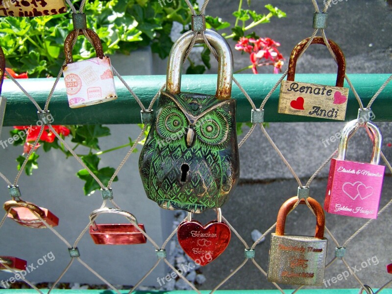 Love Lock Symbol Loyalty Pairing Free Photos