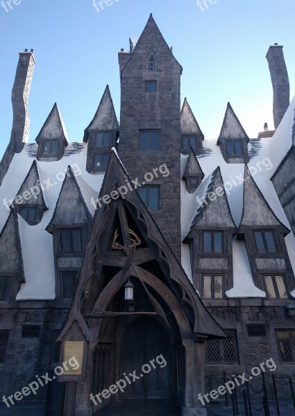 Hogwarts Universal Studios Castle California Harry Potter