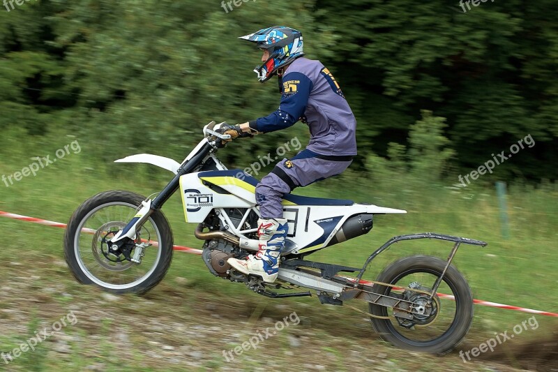 Hill Climbing Nassfeld Tröpolach Motocross Uphill