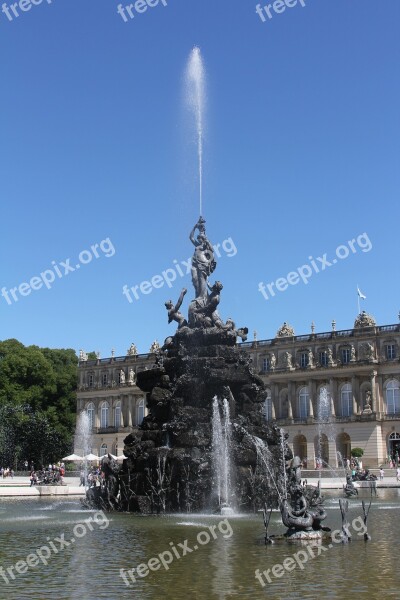 Fountain Castle Historically Chiemsee Places Of Interest