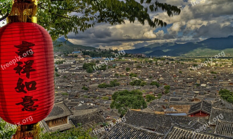 China Chinese Lijiang Place Roof