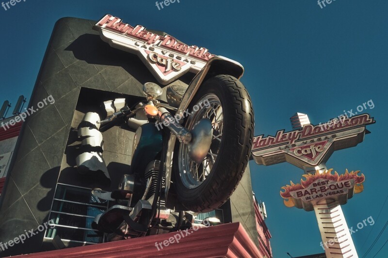 Motorcycle Oversized Advertising Las Vegas Nevada