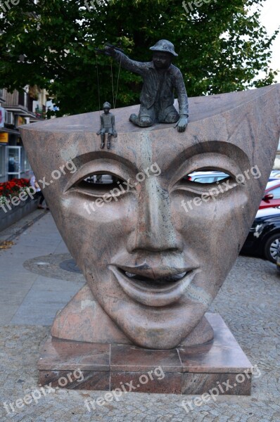 Bialystok Podlaskie Mask Monument Free Photos