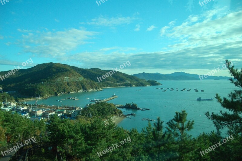 Hainan The Ends Of The Earth Village Sea Landscape Sky