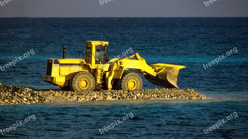 Bulldozer Heavy Machine Working Construction Equipment