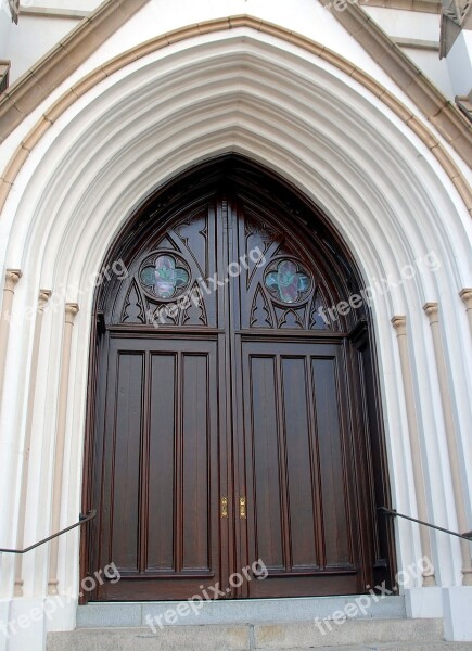 Church Doorway Entrance Architecture Historic