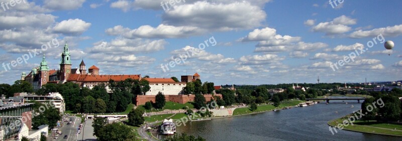 Kraków Wawel Monument Poland Castle