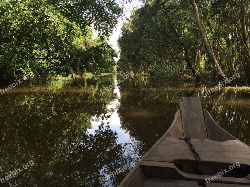 Natural Viet Nam Countryside Water Vietnam