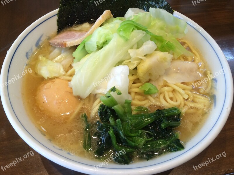 Ramen Family History Pork Bone Sauce Free Photos