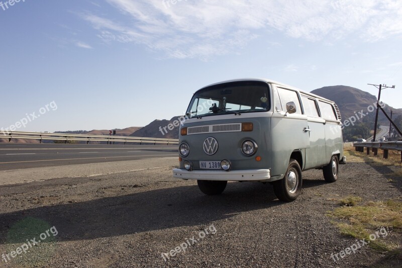 South Africa Road Trip Volkswagen Vintage Vehicle