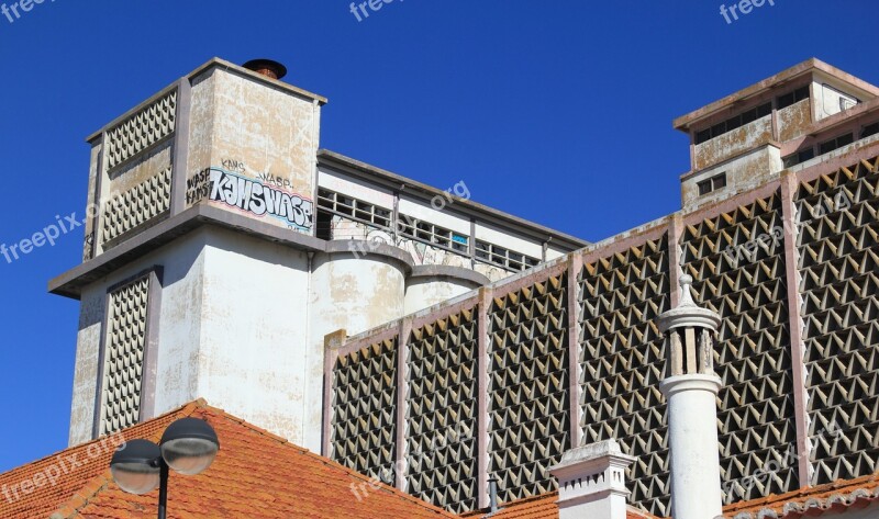 Portugal Faro Abandoned Factory Building