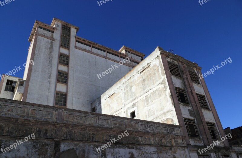 Portugal Faro Abandoned Factory Building