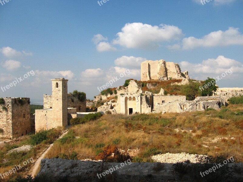 Rahmani Syria Castle Saladin Free Photos