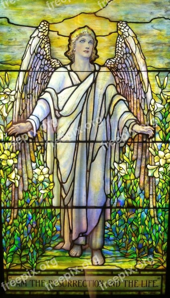 Angel Stained Glass Christian Stained Glass Window Religious