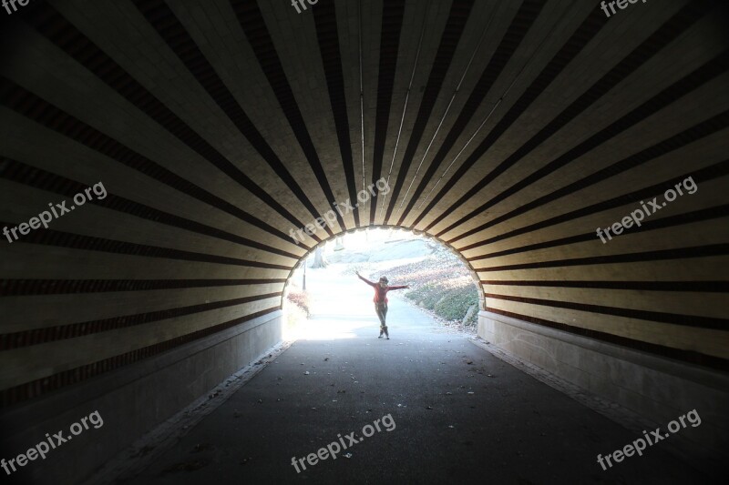 Light Tunnel Central Park Order New York