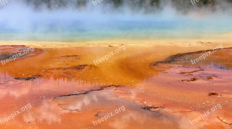 Grand Prismatic Spring Free Photos