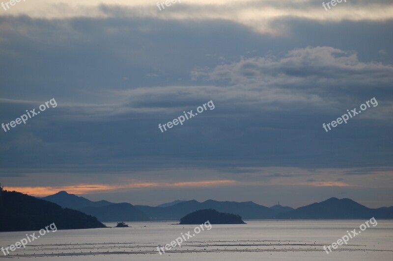 Hainan The Ends Of The Earth Village Sunrise Sea Landscape