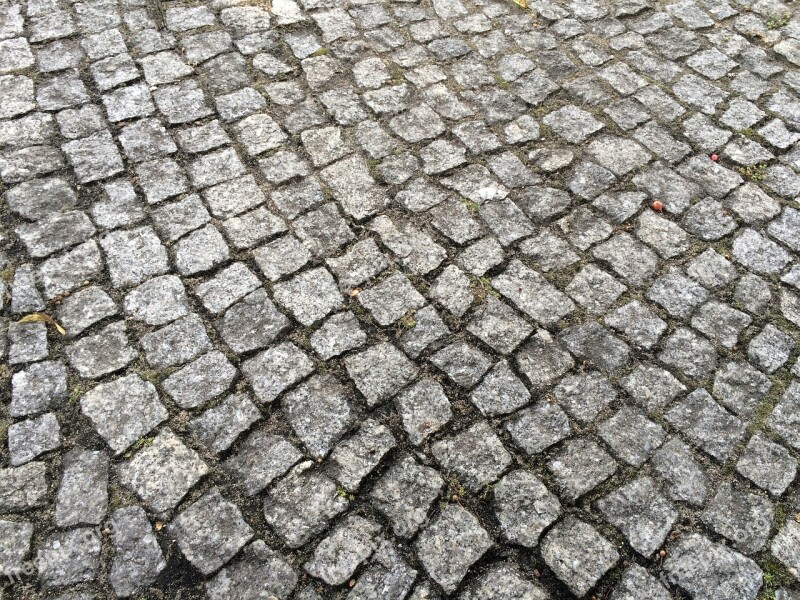 Pavement High Road Paving He Walks Street