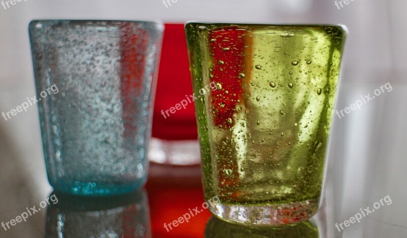 Glass Colors Colored Glass Aperitif Color