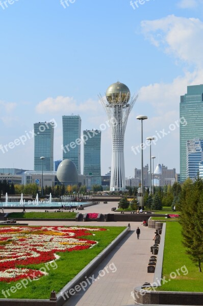 Kazakhstan Astana Bayterek Free Photos